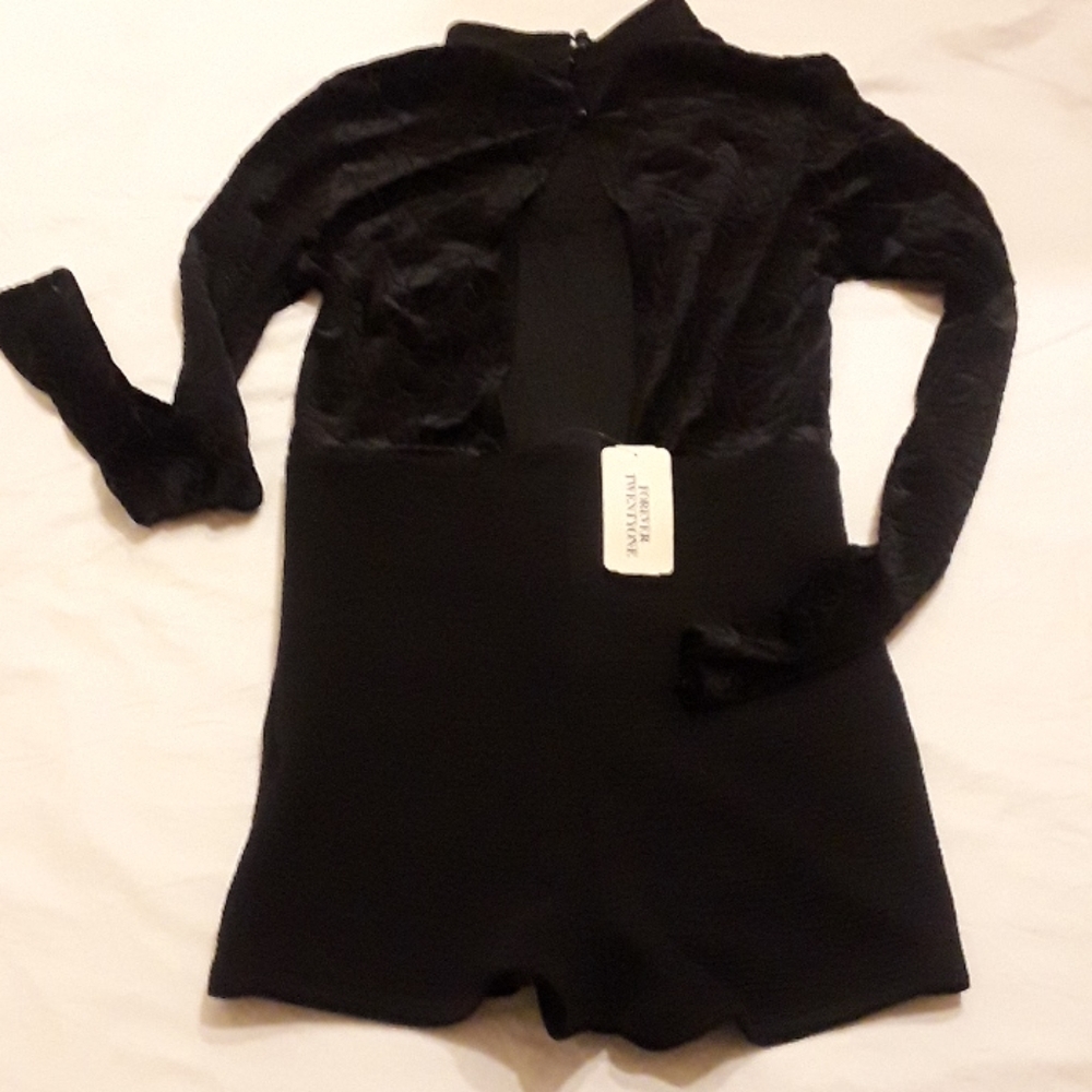 Black  Romper